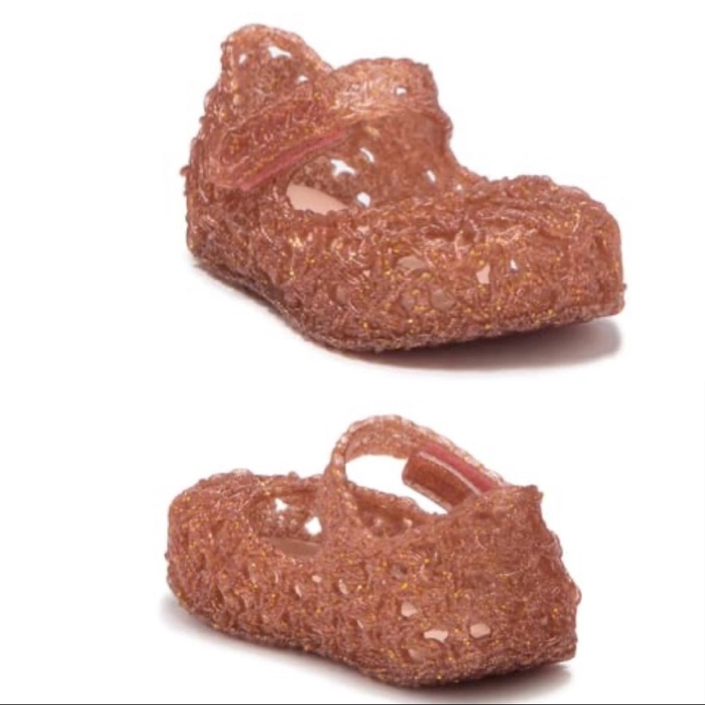 New Mini Melissa Campana Crochet Mary Jane Flat